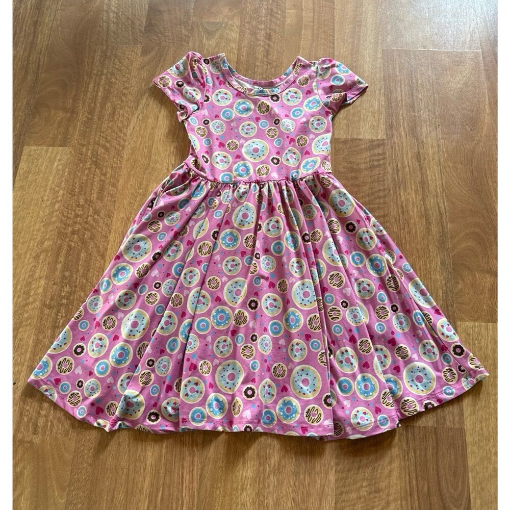 CHARLIES PROJECT KIDS DONUT girls twirl dress